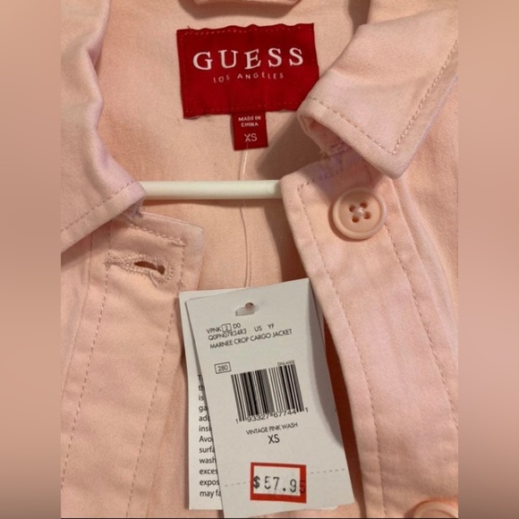 Guess Pink Jean Jacket - Picture 2 of 2